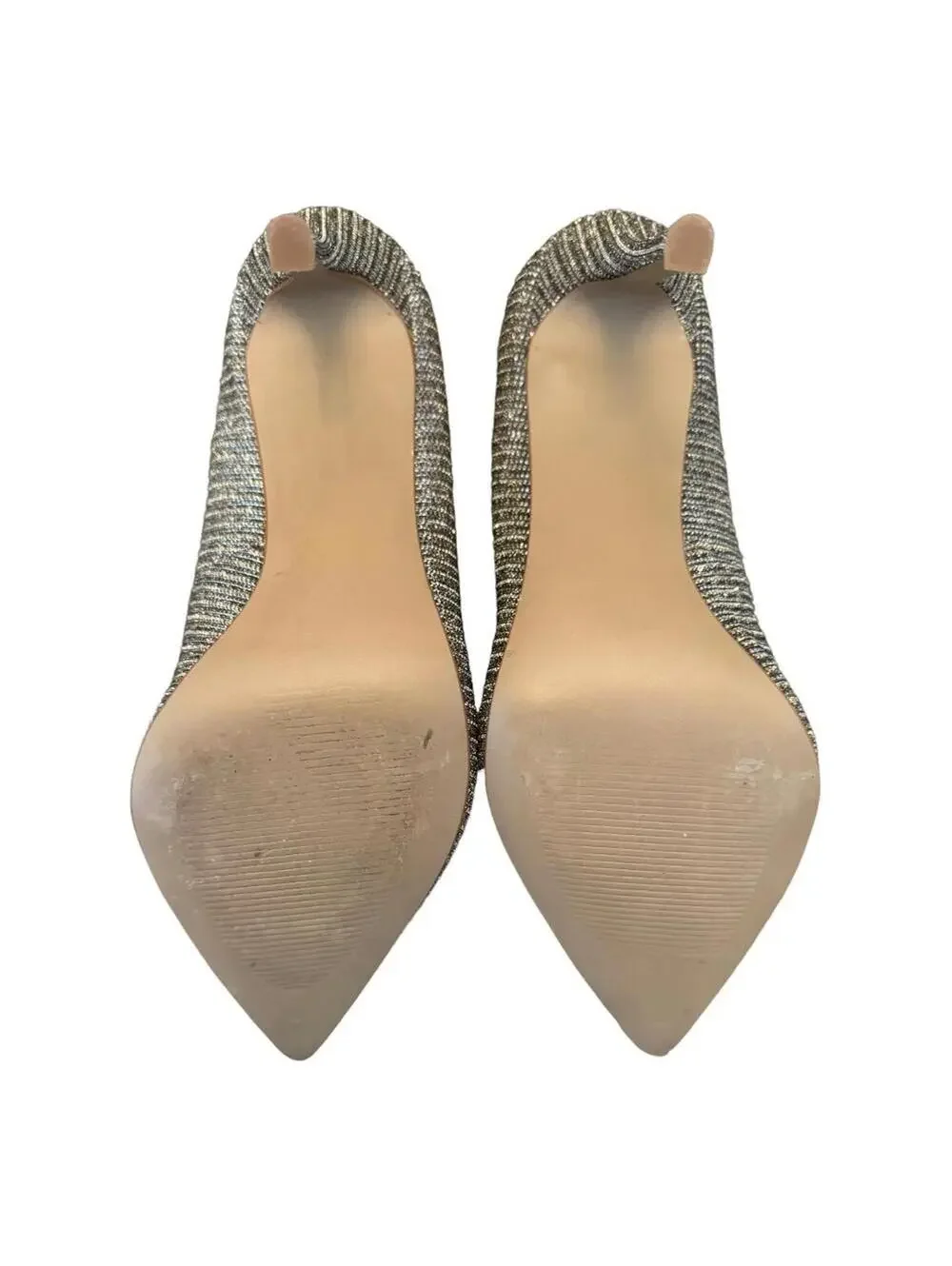 Carlos Santana | Women's Gold Metallic Heels | Size 7.5 | 0946